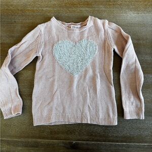 Pink Sweater with Heart